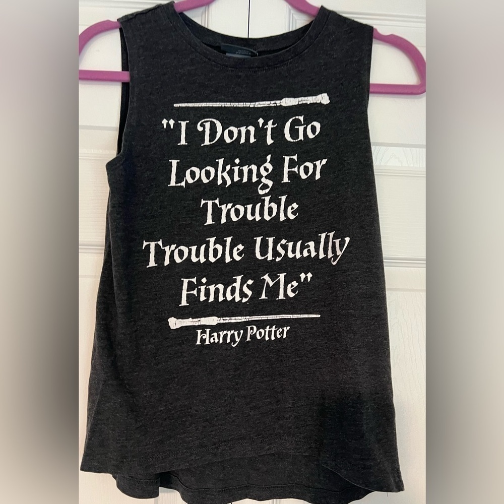 Harry Potter Quote Sleeveless Shirt